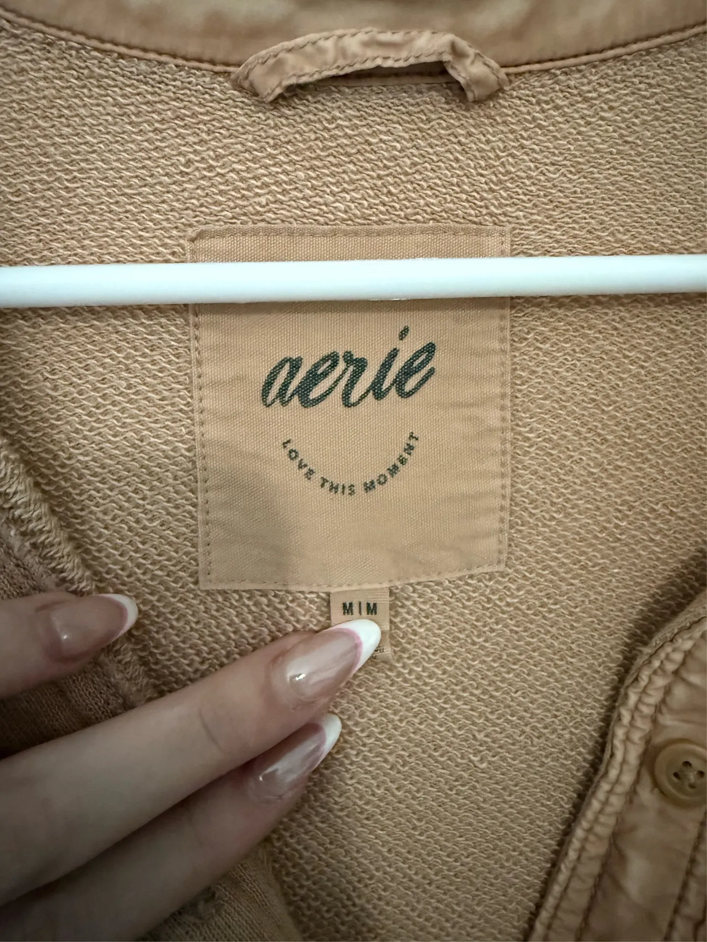 Aerie Button-Up Sweater Oversized - Image 2