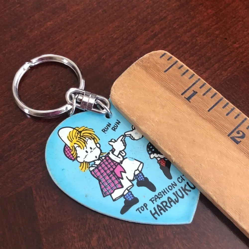 Harajuku Heart Keychain - Image 3