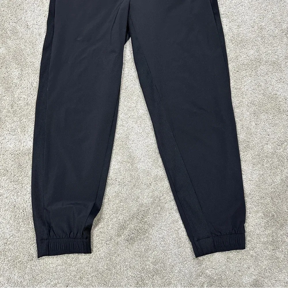 Athleta Brooklyn Legacy Mid Rise Jogger Pants Pull On Outdoor Travel in Black 12 - Image 7