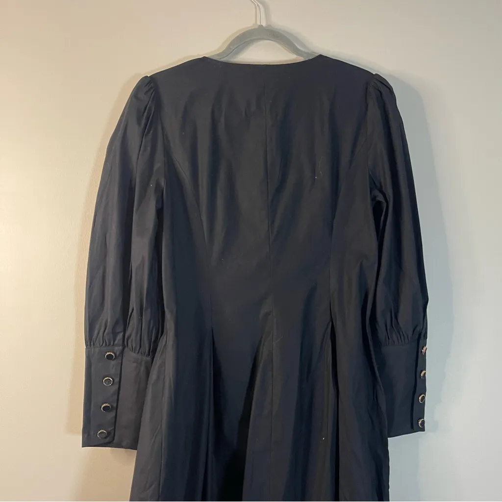 Reformation Halia Long-Sleeve Button-Front Midi Dress - Image 12