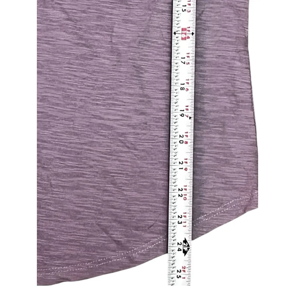 Altar d State V Neck Straps Purple Short Sleeve T Shirt Size M‎ Cozy Athleisure - Image 4