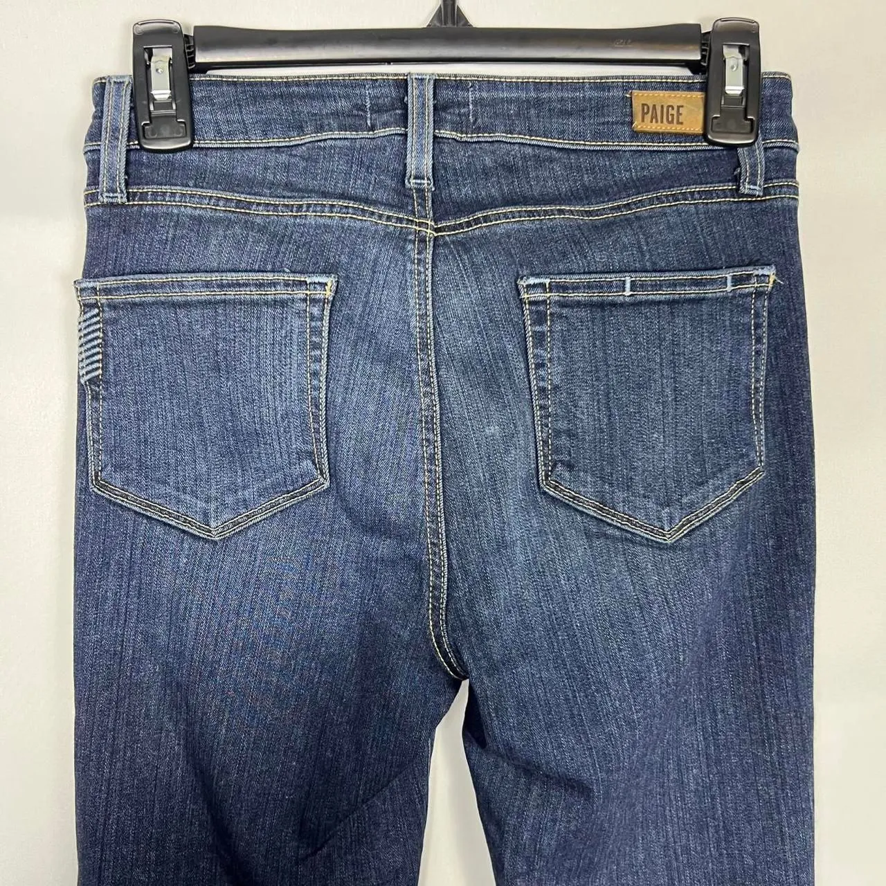 PAIGE Premium Denim Dark Wash Ankle Skinny Jeans (Size 26) - Image 5