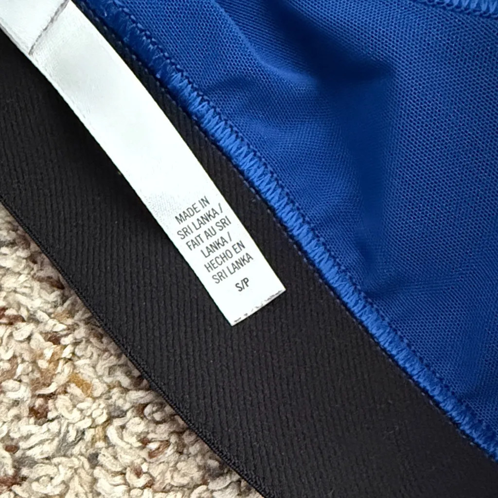 VSX Sport Blue Main Event Racerback Sports Bra Medium Support Womens Size Small - Image 3