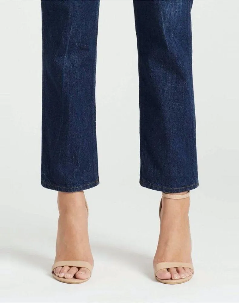 FRAME Le Italien High-Rise Straight Leg Jeans Vintage Blue Wash Size 27 DarkWash - Image 4