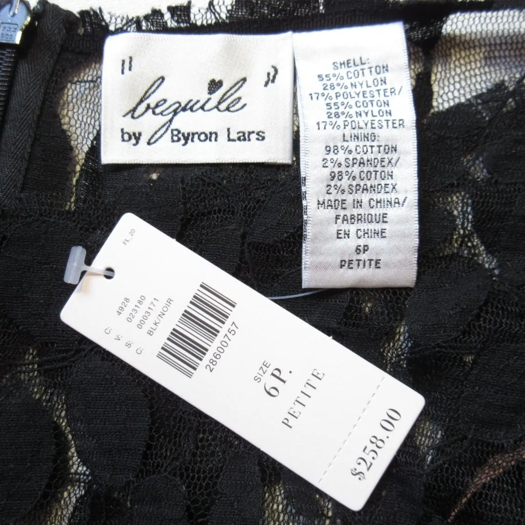 NWT Anthropologie Beguile by Byron Lars Carissima Sheath in Black Dress 6P - Image 8