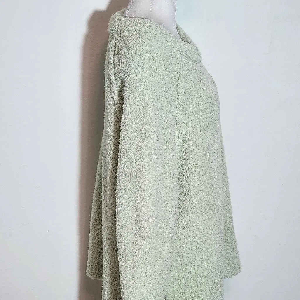 Altar'd State Light Green Fuzzy Oversized Sweater Size Small Soft Green Sweater - Image 5