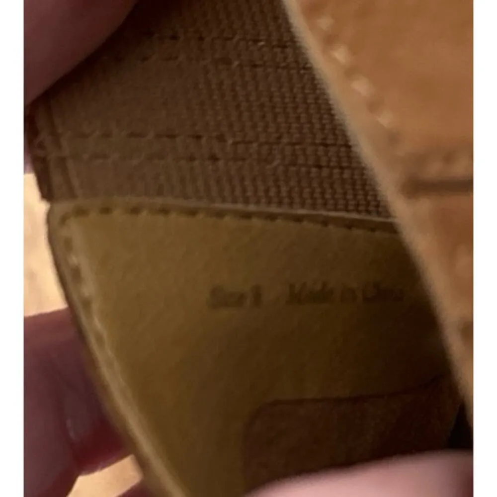 DOLCE VITA Jasper Brown Leather Western Ankle Booties Boots size 8 - Image 12