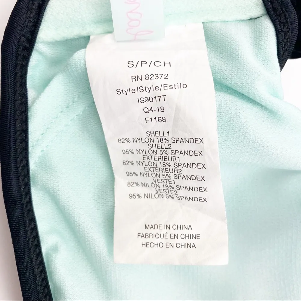 Island Soul Tropical Palm Leaf High Waisted Bikini - Image 12