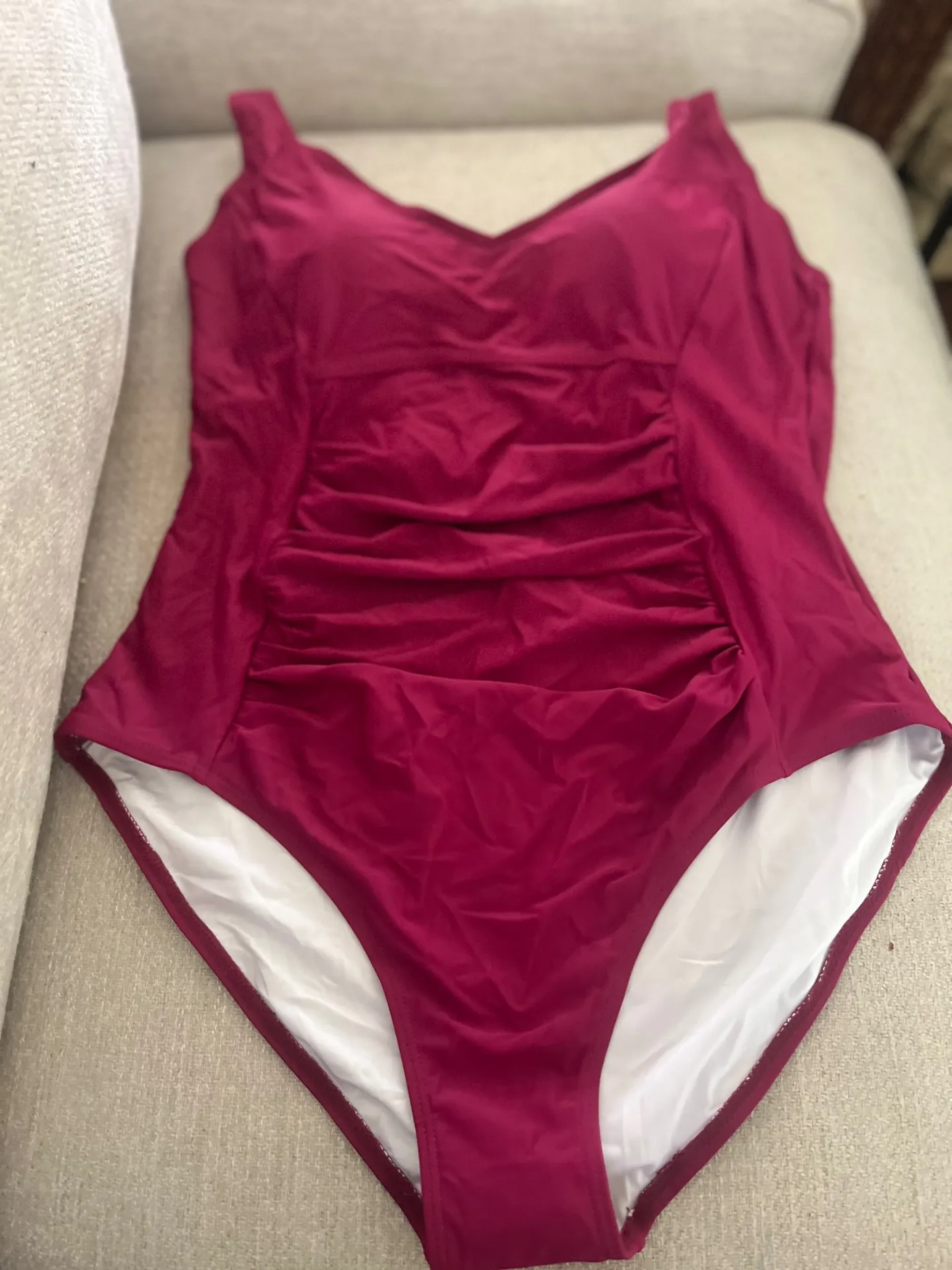 Women's One Piece Swimsuit Tummy Control Bathing Suit Swimwear Spaghetti Straps - Image 7