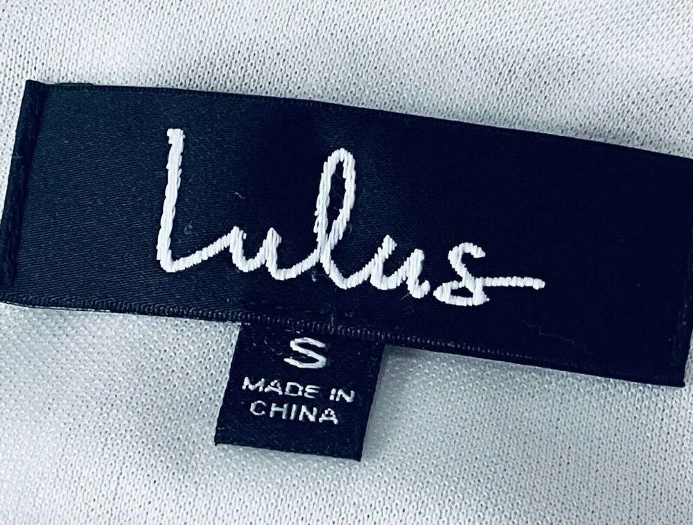 Lulus Small Shift Mini Dress Give Me a Print Blush Pink Lined Round Neck Zipper - Image 8