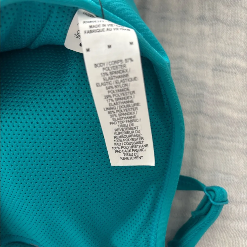 Nike Indy Women's Blue Sports Bra with rhinestones size Medium NWT - Image 10