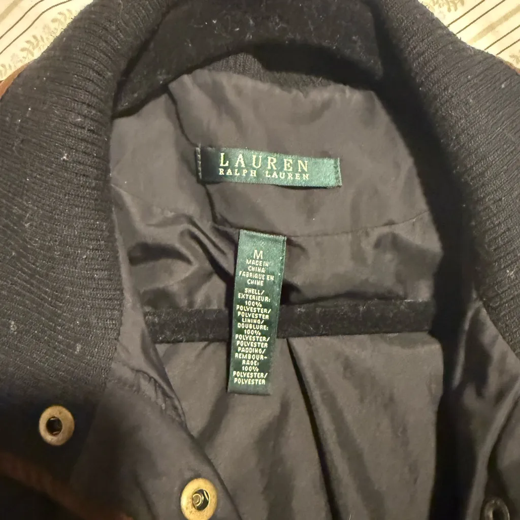 Ralph Lauren Quilted Vest - Black and Brown - Image 6