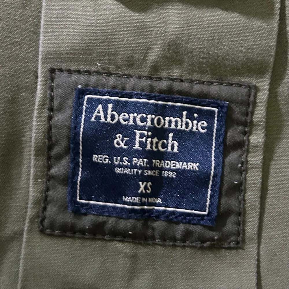 Abercrombie and Fitch Military Style‎ Camo Utility Jacket Field Coat Womens XS - Image 5