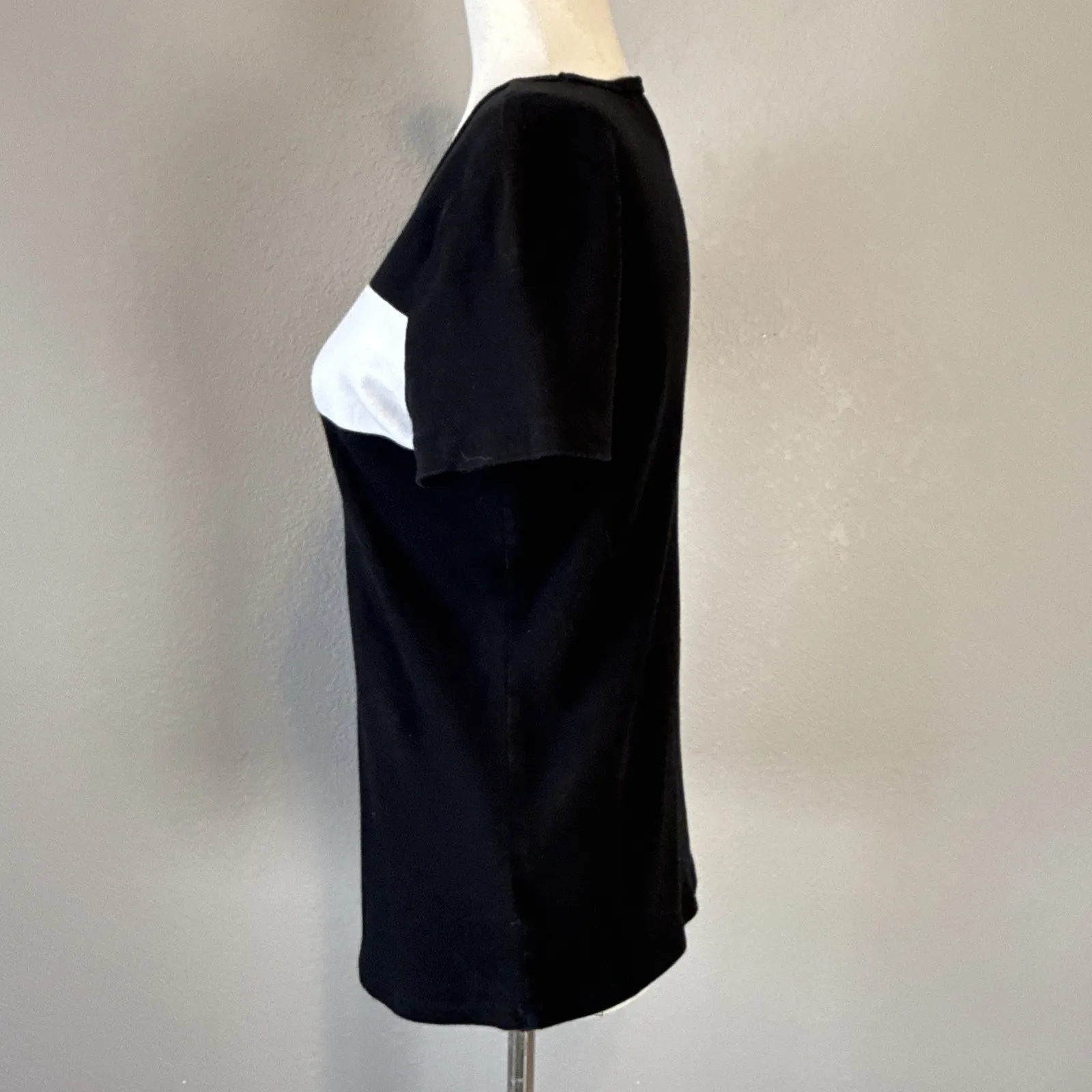 Ralph Lauren Womens Vintage y2k Embroidered Crest Logo Knit Shirt Top Size L - Image 4