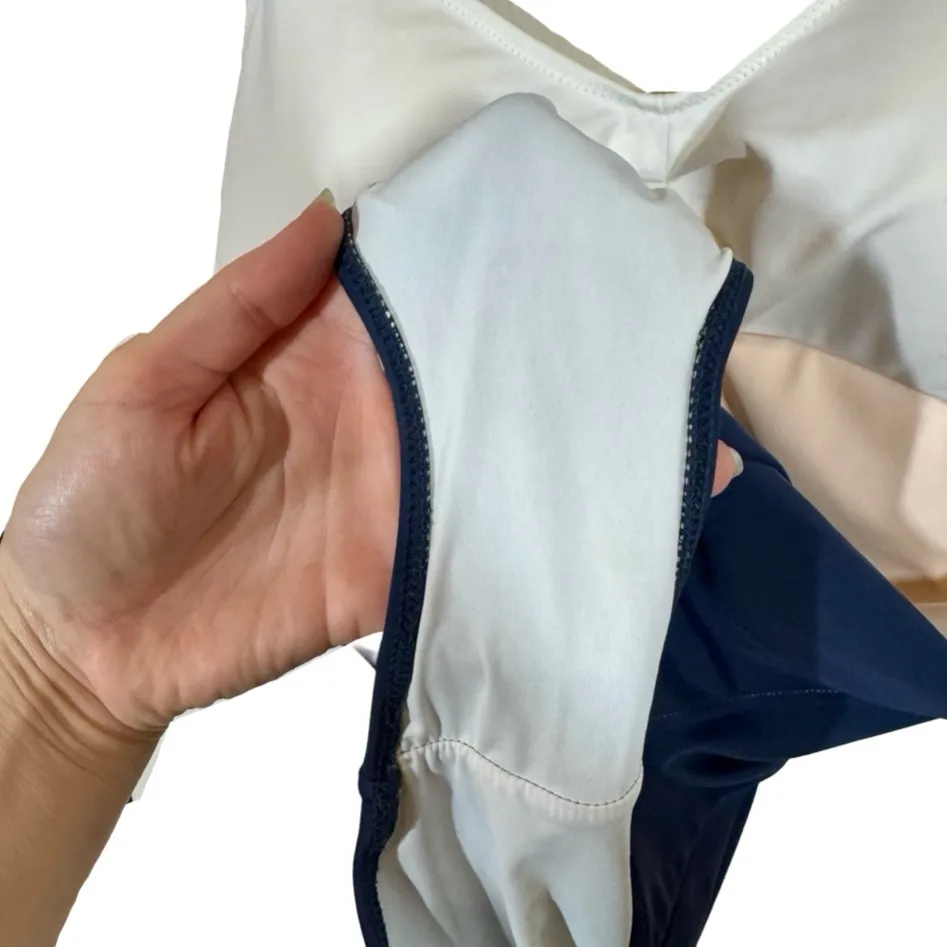 LIVELY Colorblock Ruched Low Back One - Image 11