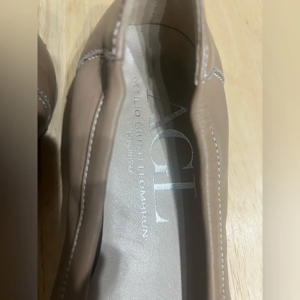 AGL flats ballerina with buckle tan size 39 - Image 3