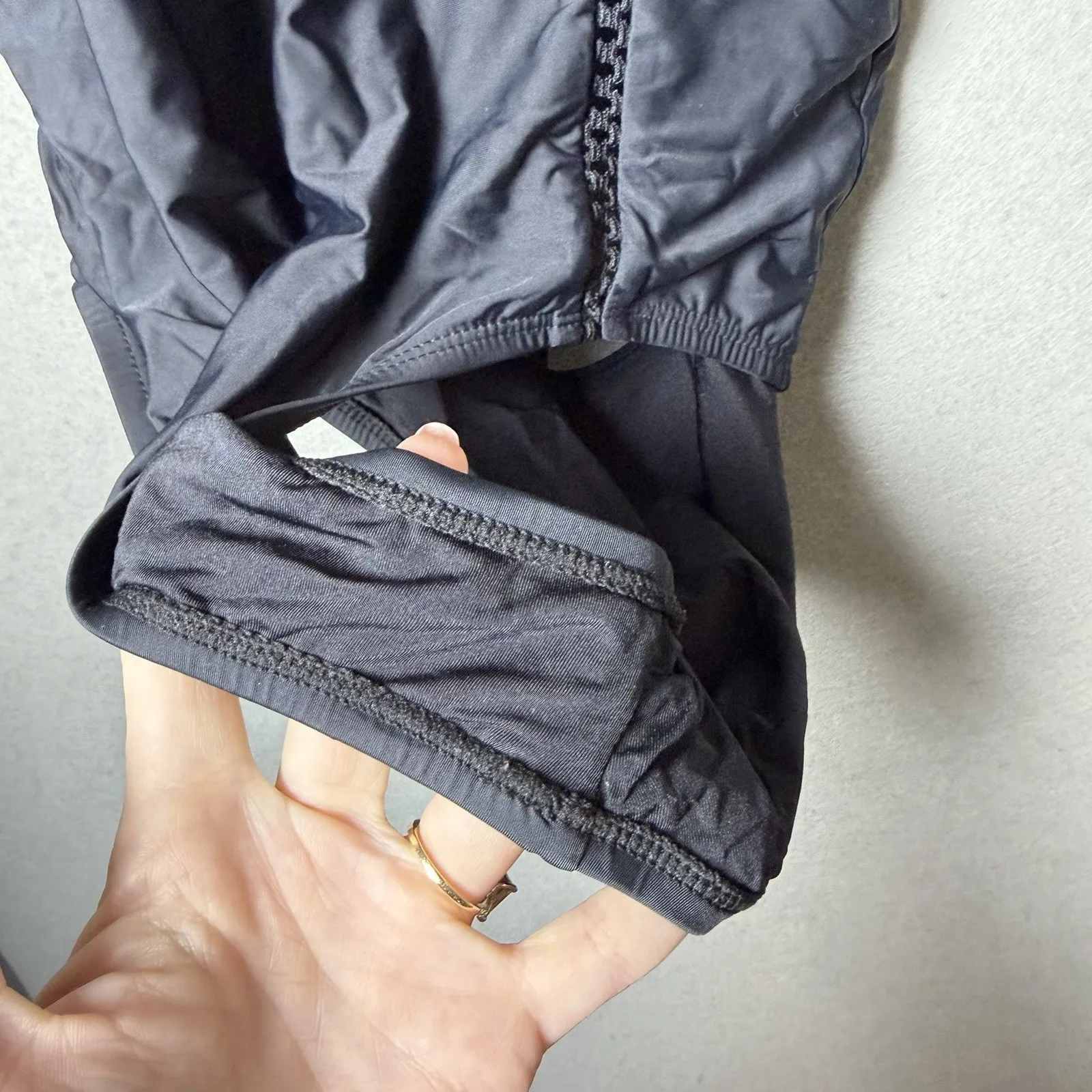 Ella Moss One-Piece Halter Swimwear V-Neck Black Swimsuit Women's Size L - Image 8