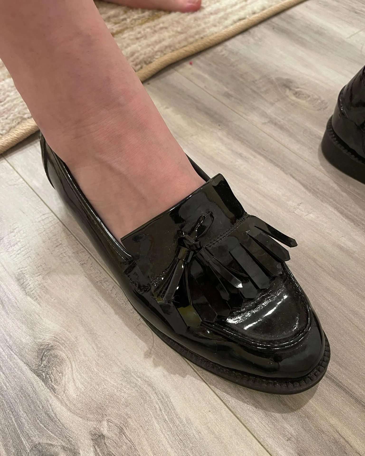 Forever 21 Black Loafers - Image 3