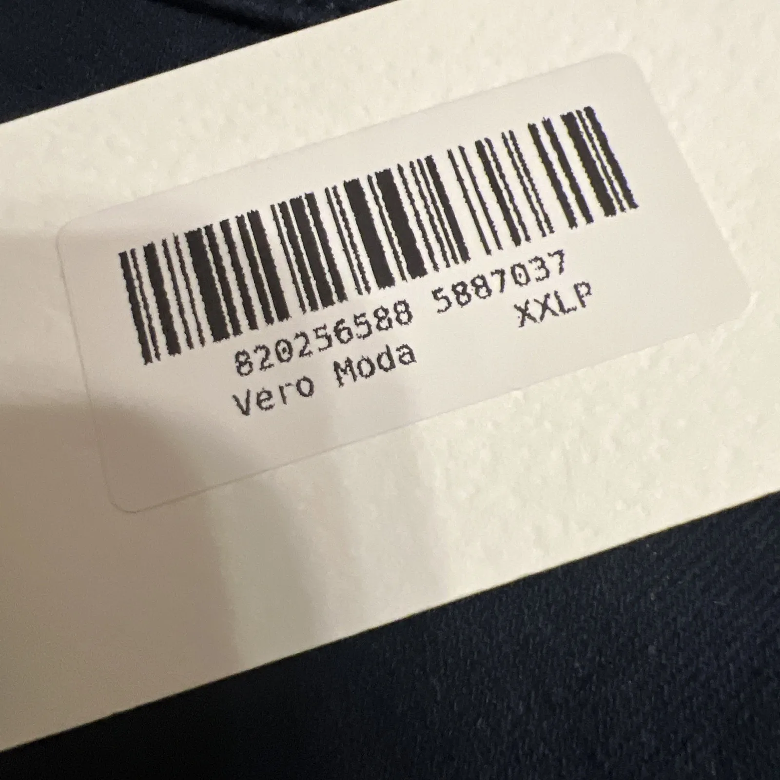 Vero Moda Denim Stretch Skorts Navy Blue Women’s XXL Petite NWT - Image 2