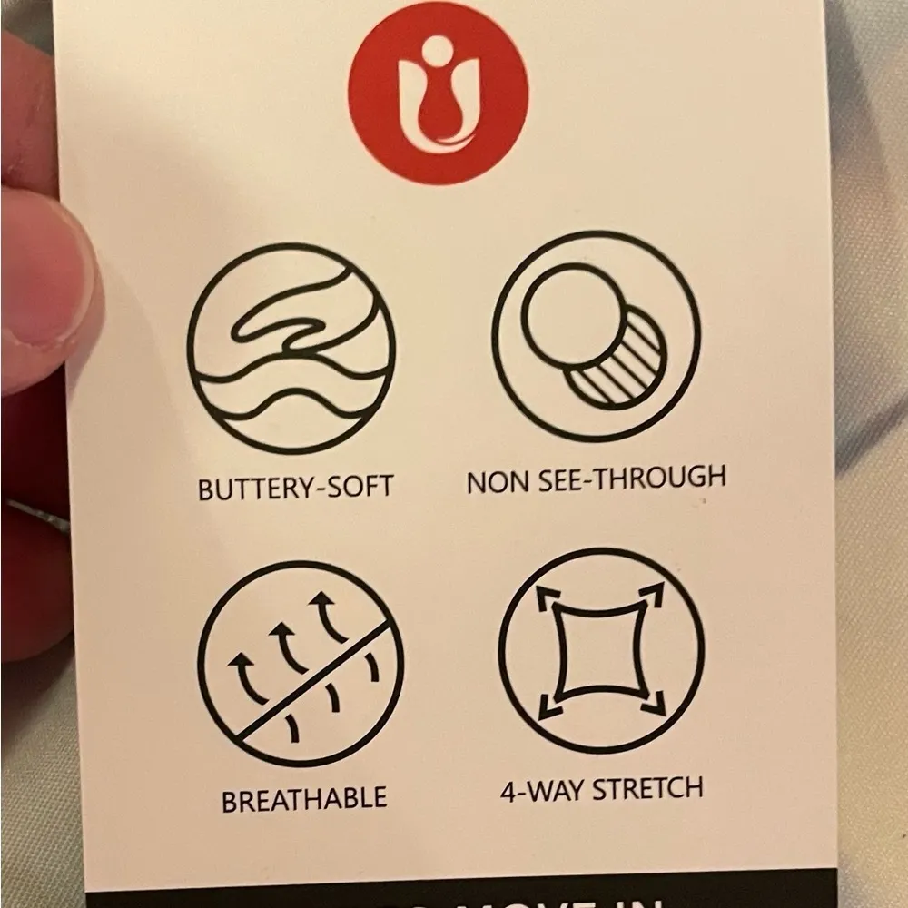 NWT OTOS *matching set* leggings and sports bra sz L Blue Size L - Image 8