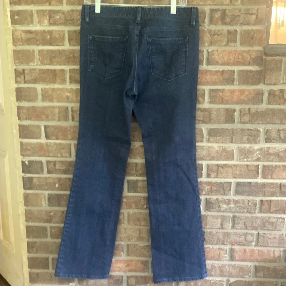 Loft  Dark Blue Flare Jeans - Image 2