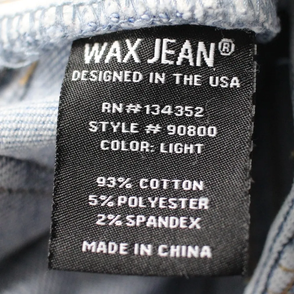 Wax Jeans Push-Up Vintage Classic 5 Pocket Ankle Jean Size 13/31 - Image 4