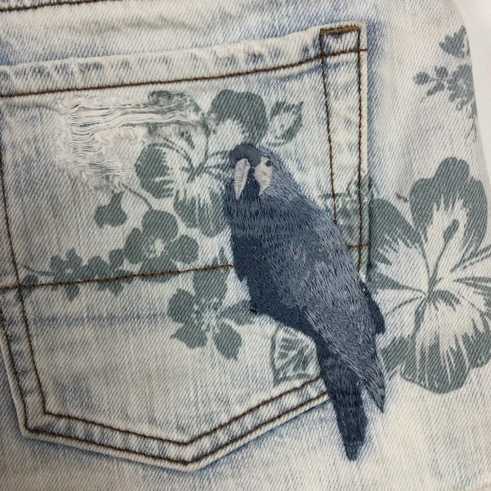 American Eagle Outfitters Vintage Hi-Rise Festival Boho Shorts Size 0 - Image 9