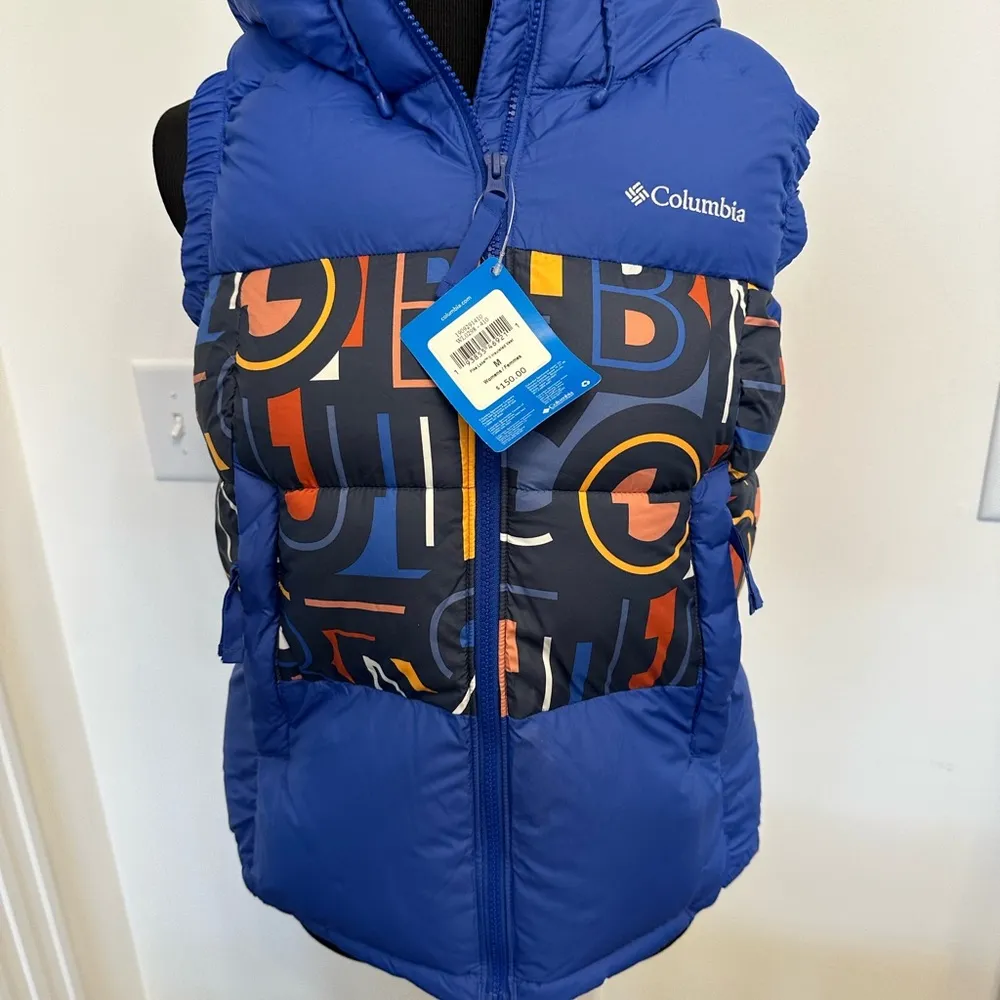 Columbia Pike Lake II Insulated Vest Hooded Puffer Omni Heat NEW - Image 3