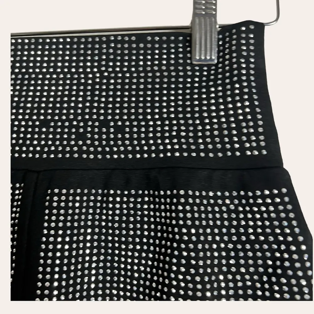 I.AM.GIA Aurora Black Rhinestone Studded High Waist Biker Shorts Size S - Image 4