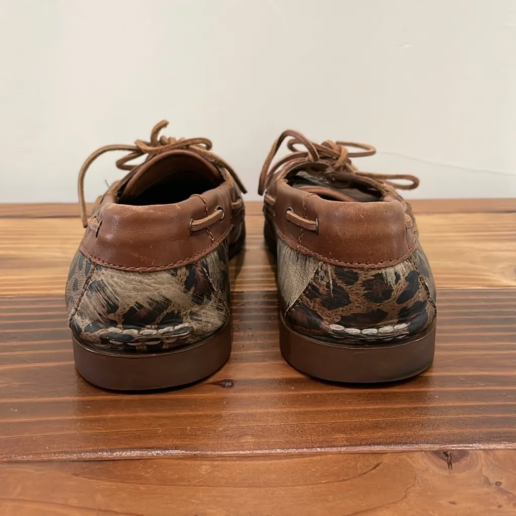 Ariat Gypsy Soule Collection Safari Soule Boat Shoes 10009531 ZDS Loafers SZ 9B - Image 6