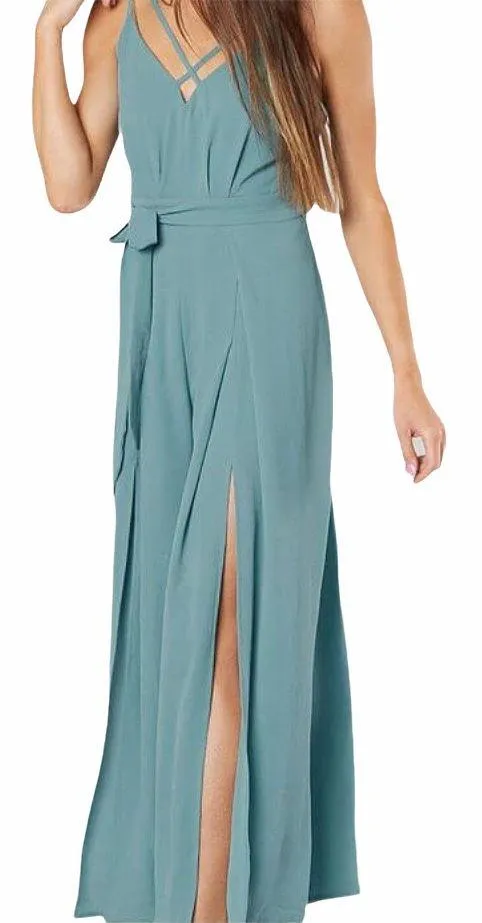 Textured Wide Leg Jumpsuit - Image 3