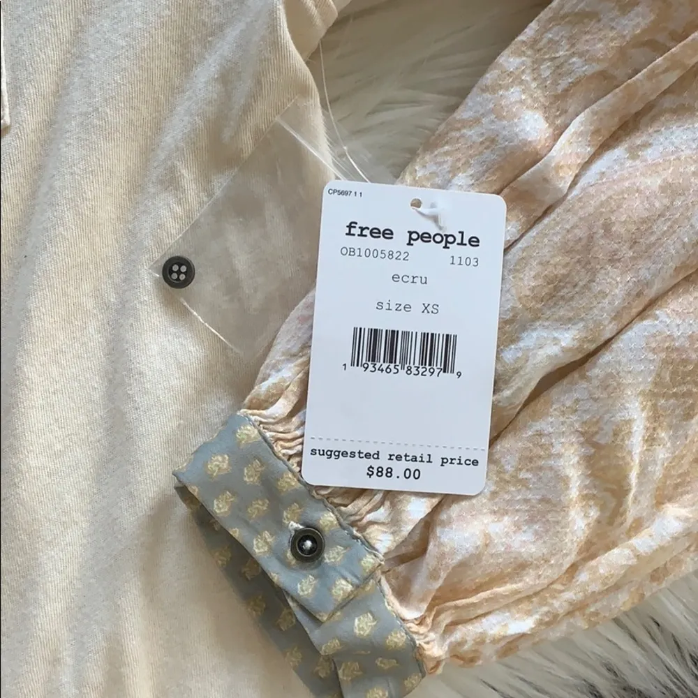 nwt // free people jade balloon sleeve top - Image 10