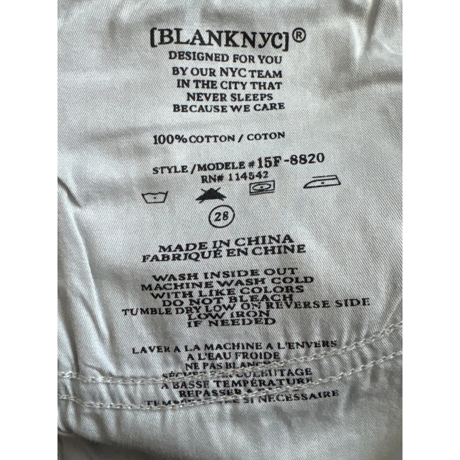 Anthropologie BLANKNYC Tomboy 9” Long Length Cutoff Jean Shorts‎ Size 28 - Image 4