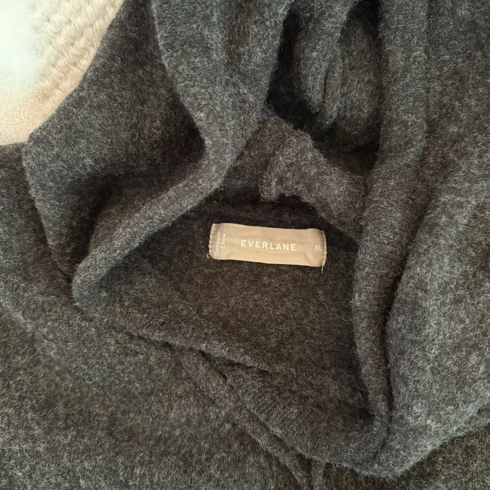 new everlane wool blend hoodie size XL - Image 2