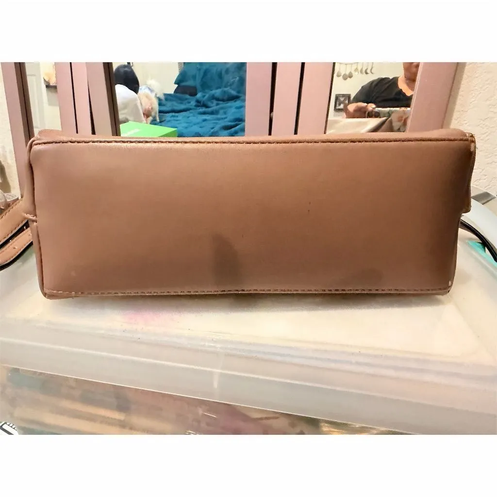 A New Day Women's Dome Crossbody Bag Dark Taupe Medium Casual - Image 7