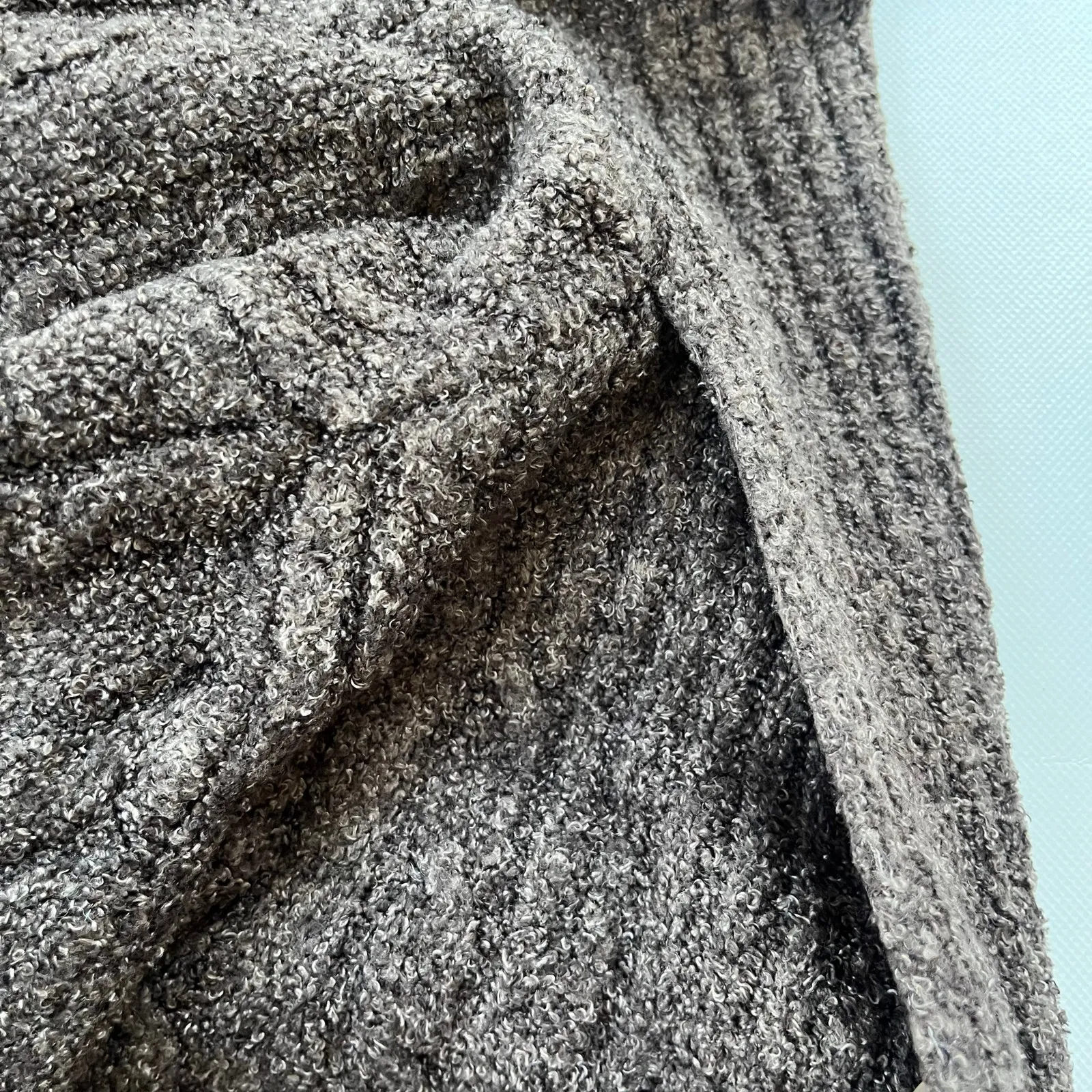 Barefoot Dreams CozyChic Lite Cardigan Womens Sweater Sz XS Brown Coastal Cozy - Image 13