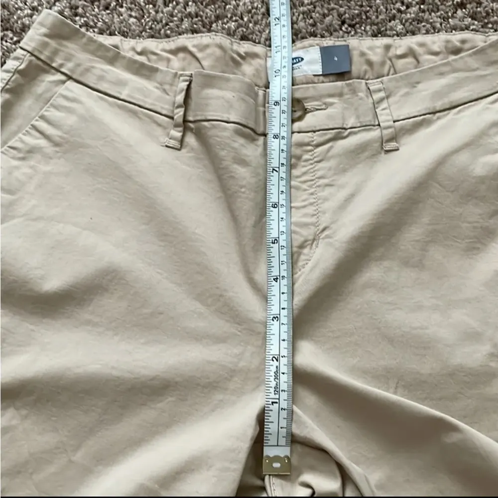 Khaki Uniform mid thigh Shorts - Image 8