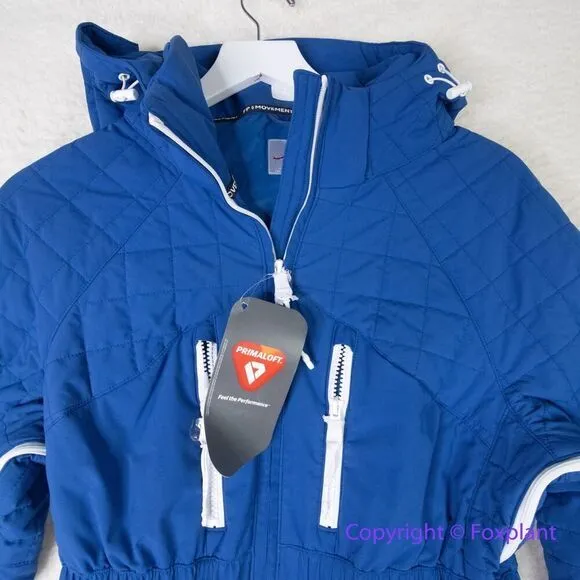 New! Free People Movement All Prepped Ski Jacket in Sapphire Blue size S‎ - Image 14