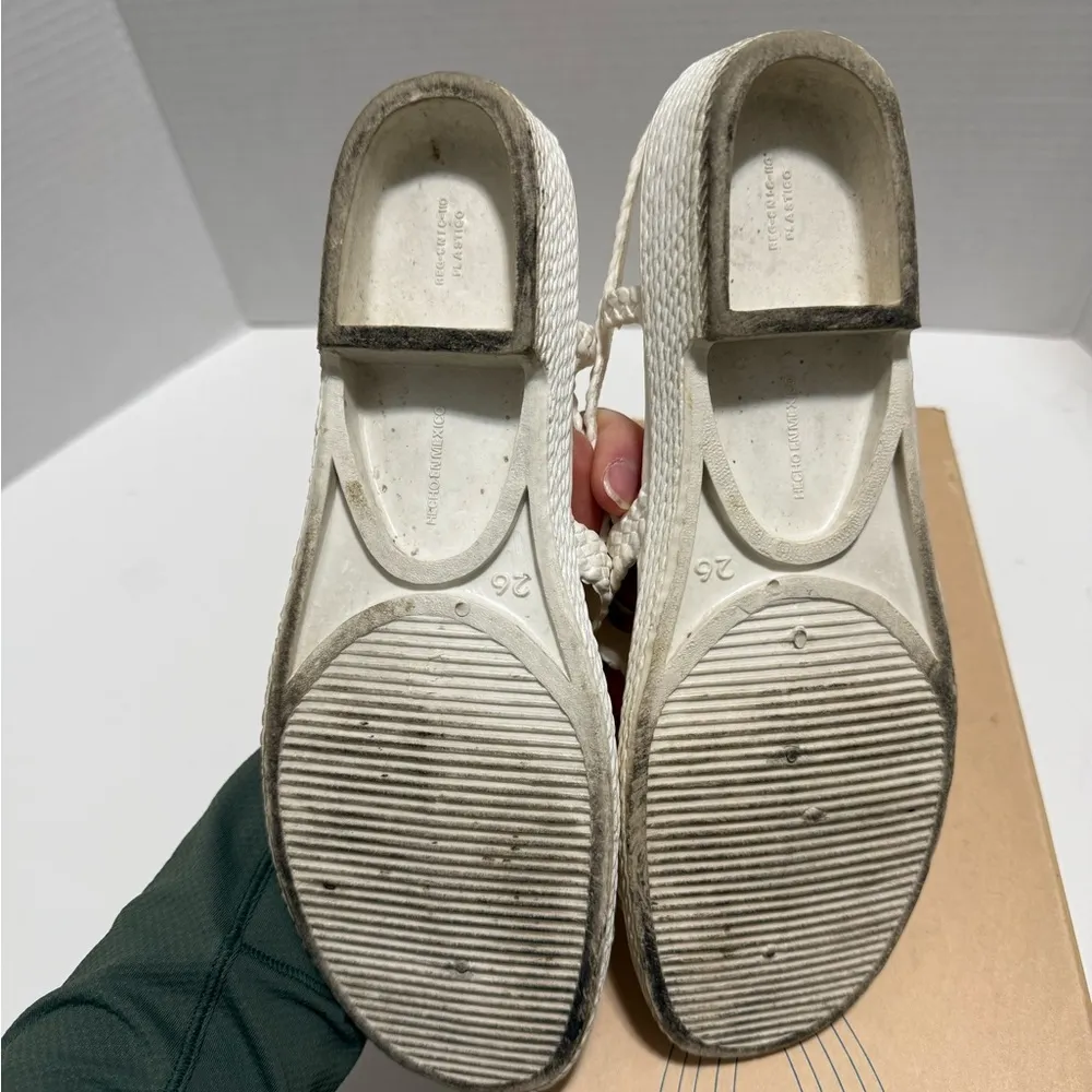 True Vintage Sandak Sandals Marilu Women’s Rubber White Sandal - Image 6