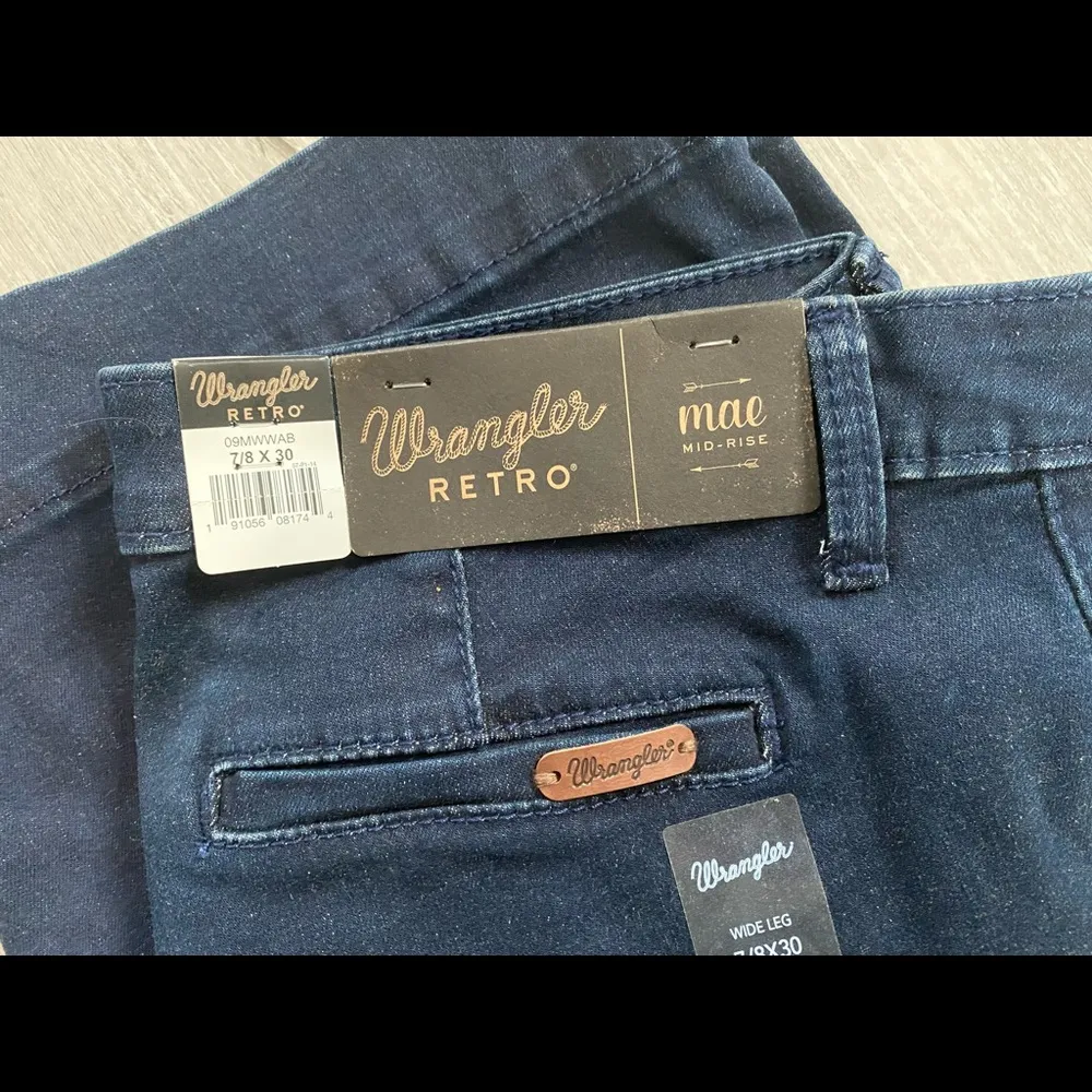 Retro Mae Wide Leg Trouser Jean - Image 4