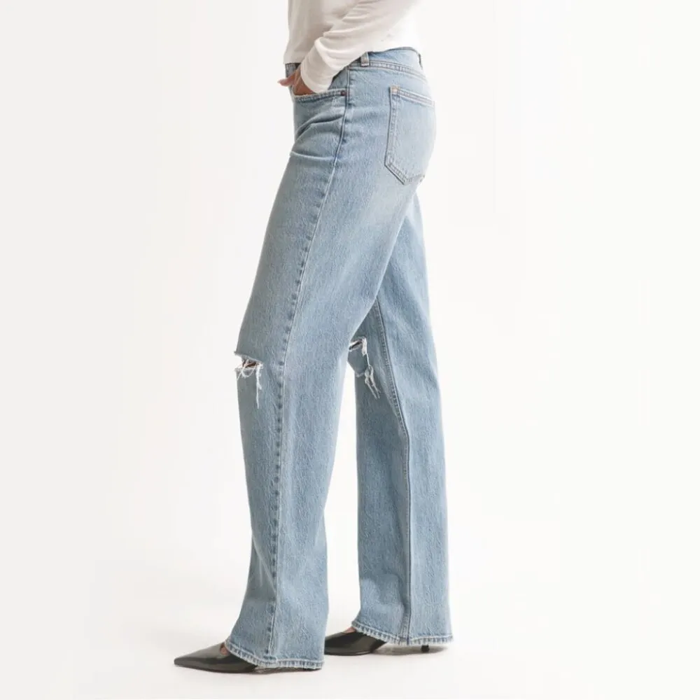 Abercrombie Curve Love Baggy Jean - Image 2