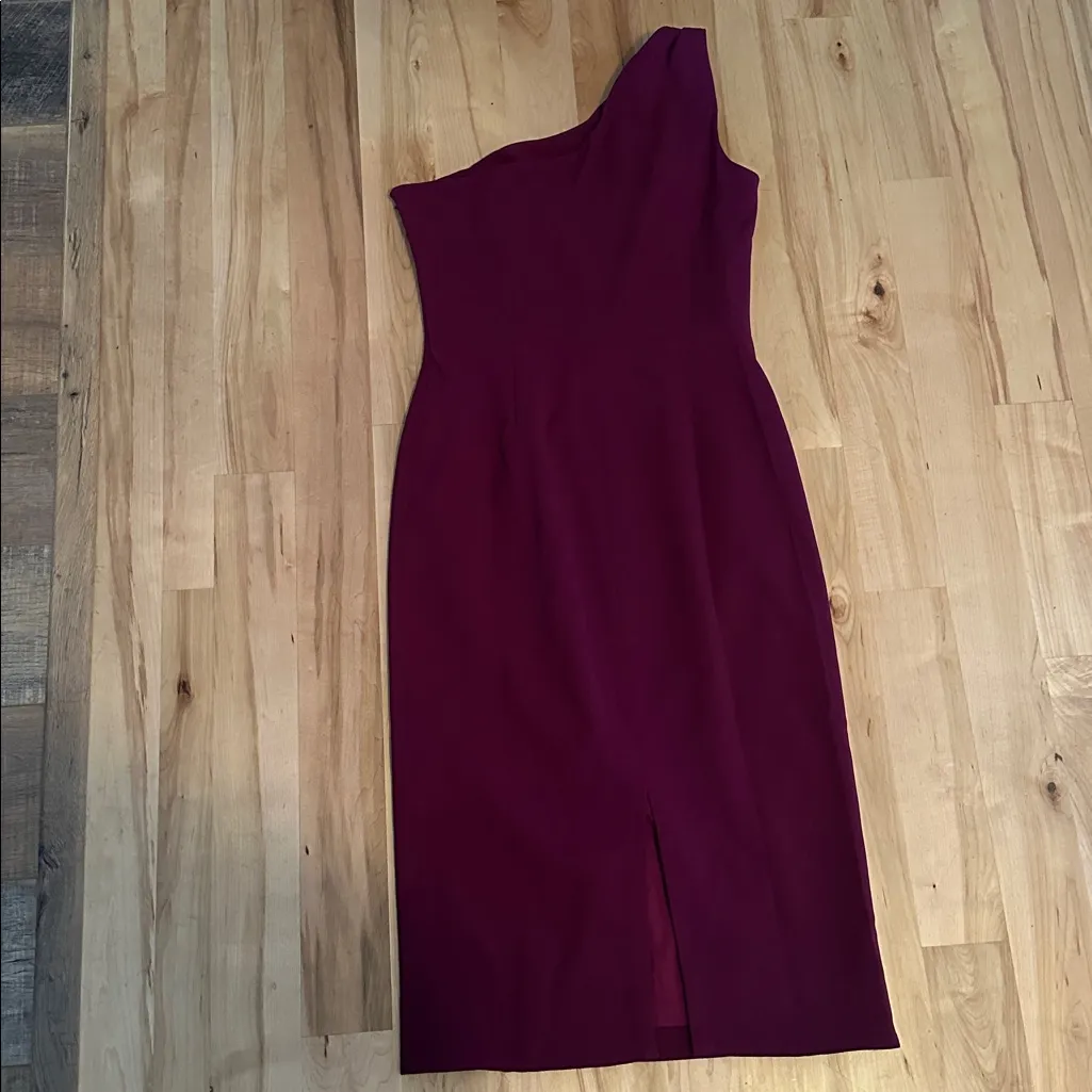 Dress The Population Tiffany Dress Medium Dark Magenta - Image 5