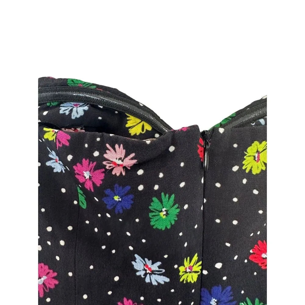 Yumi Kim Date Night Silk Mini Dress In Midnight NWOT Small - Image 3