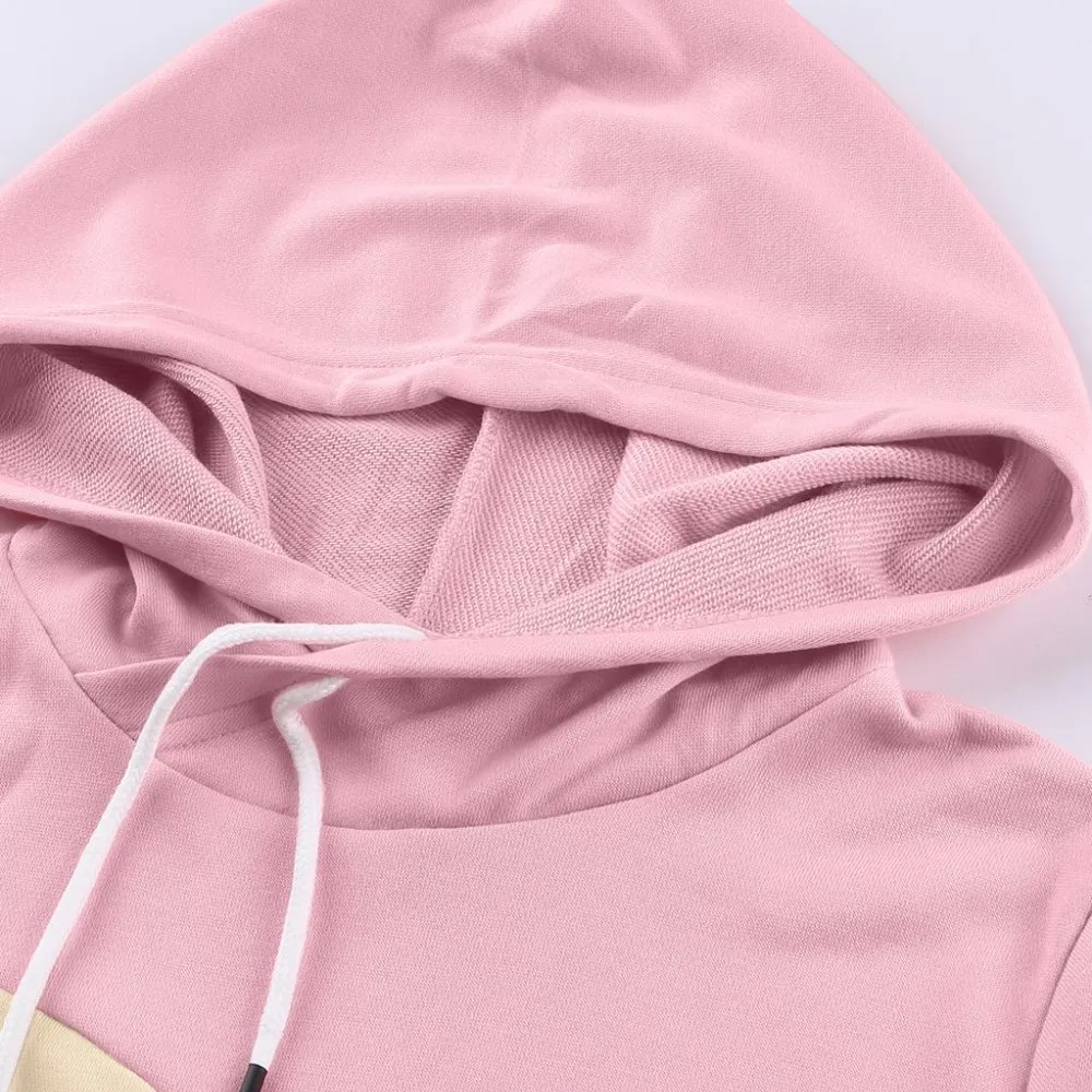 MULTI COLOR POCKETED COLOR BLOCK THICK HOODIE Size undefined - Image 6