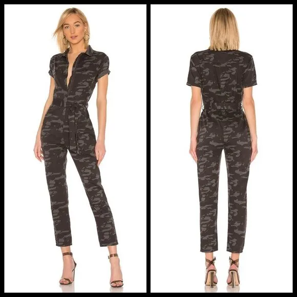 💕MONROW💕 Camo Jumpsuit Size M - Image 2