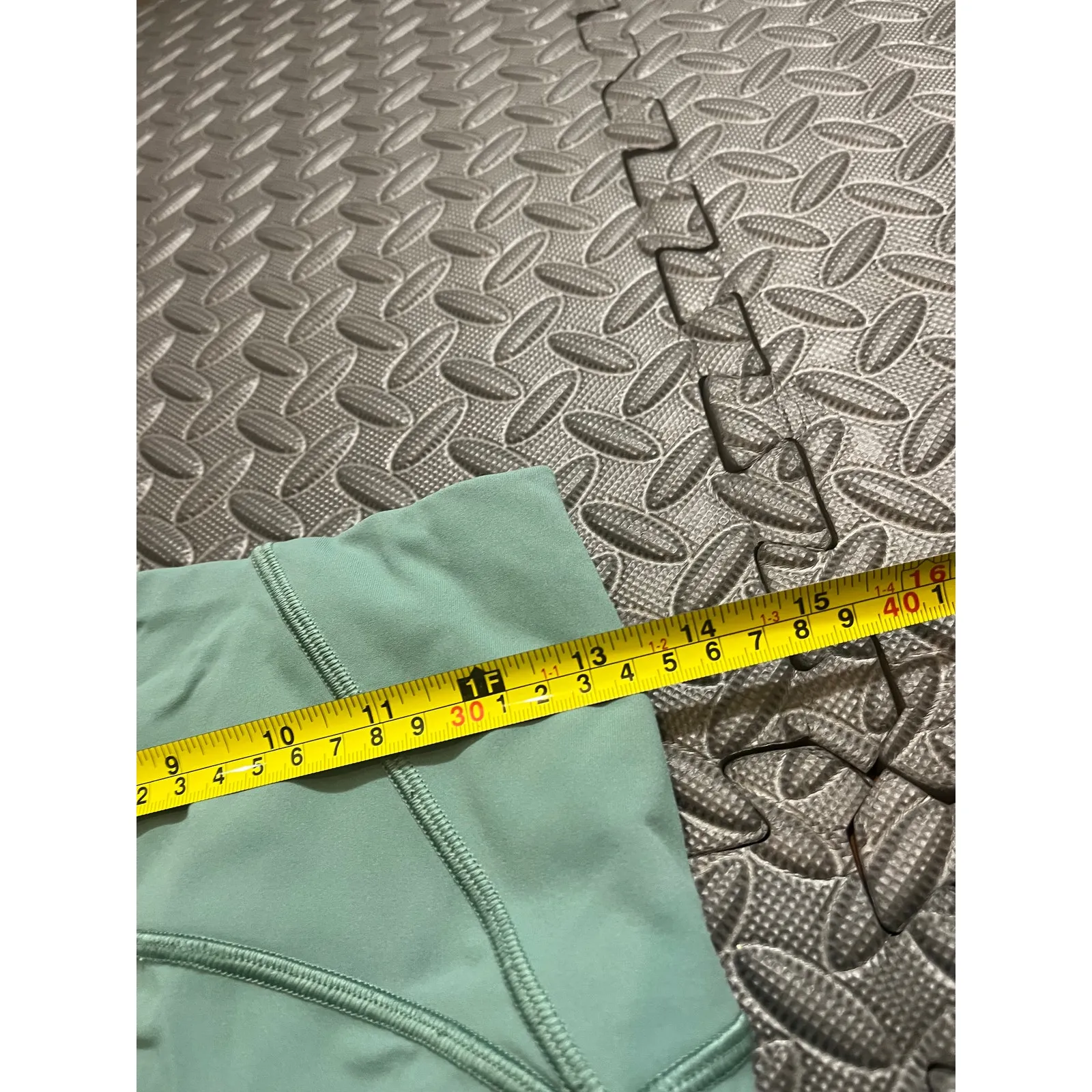 Lululemon Wunder Train High Rise Tights Leggings Green Womens Size 8 - Image 6