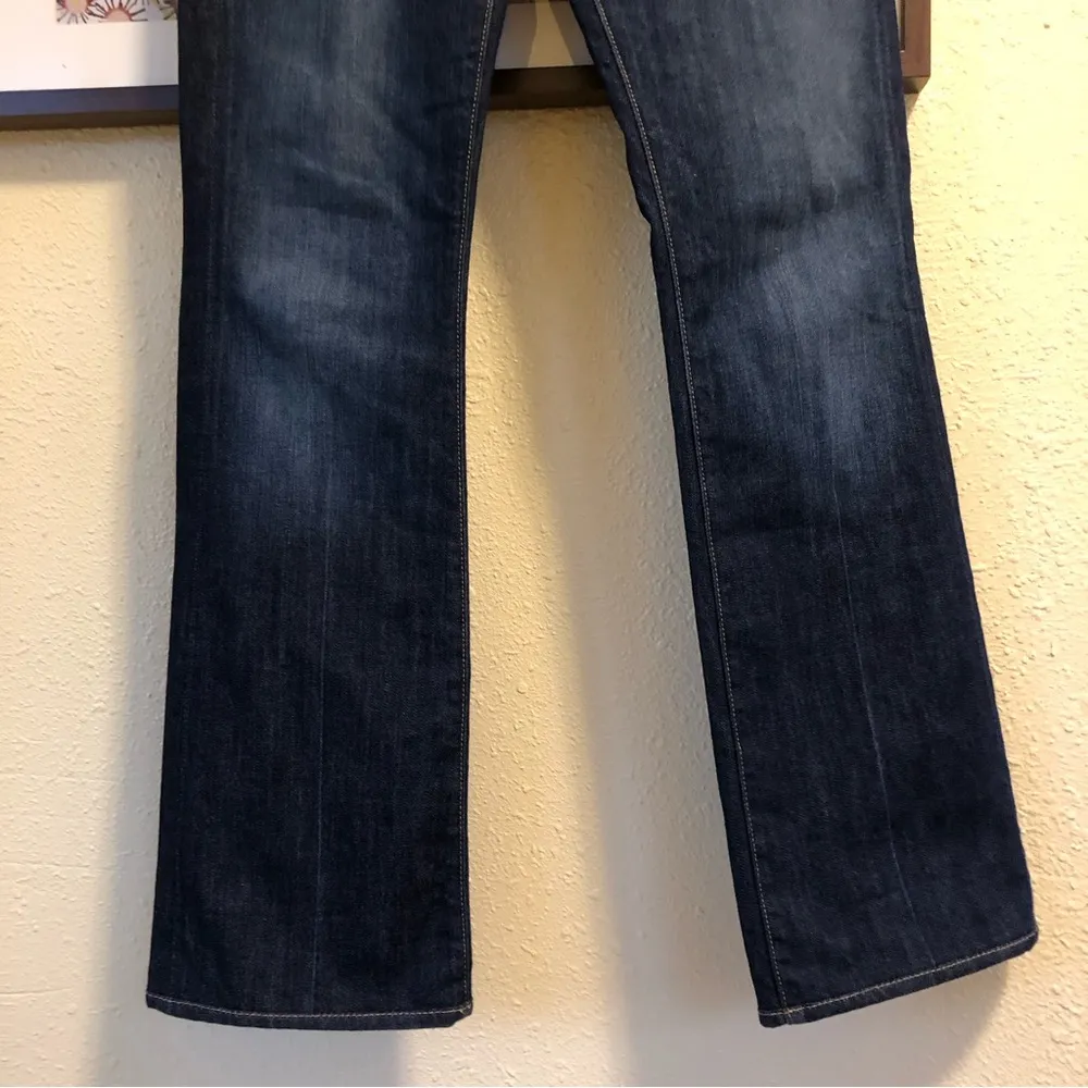 7 For All Mankind Bootcut Dark Wash Stretchy excellent condition Jeans 29 - Image 5