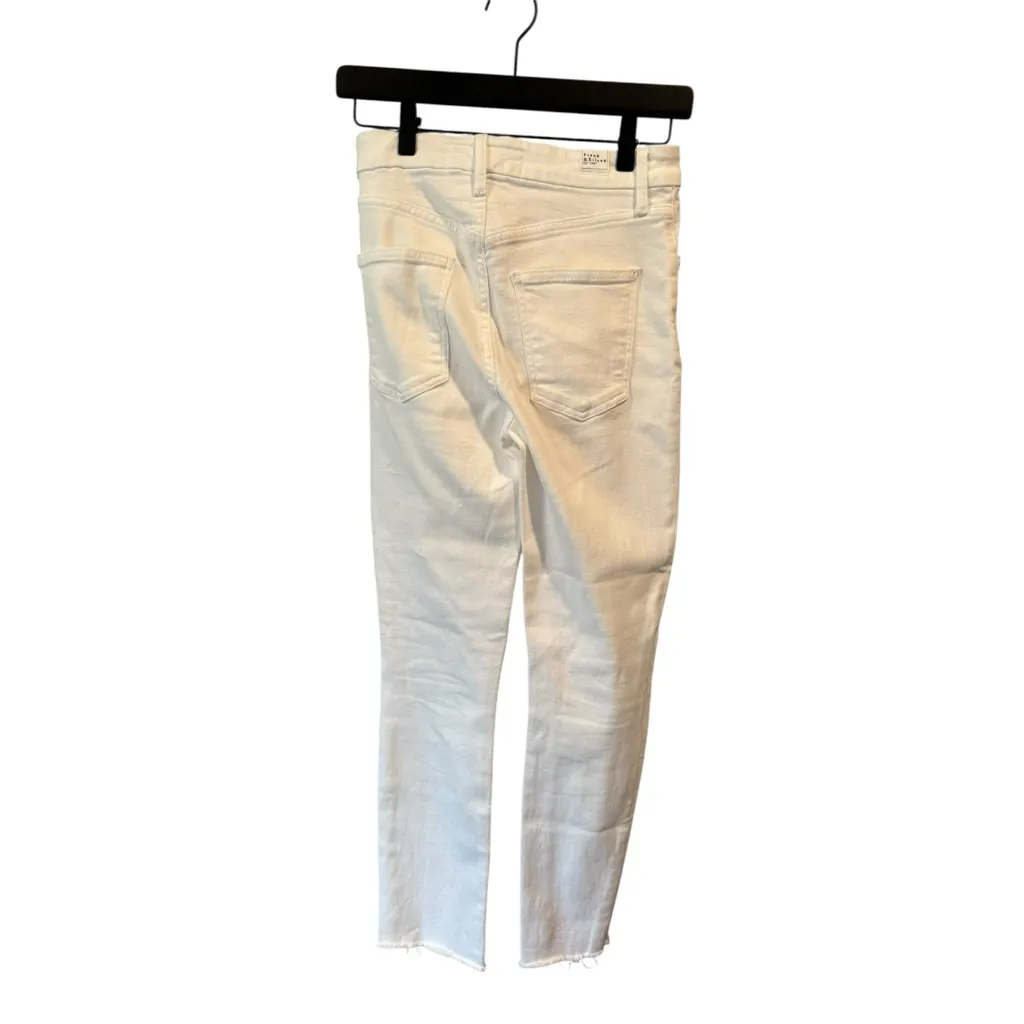 Frank & Eileen Derry White 25‎ Slim Straight Jeans - Image 5