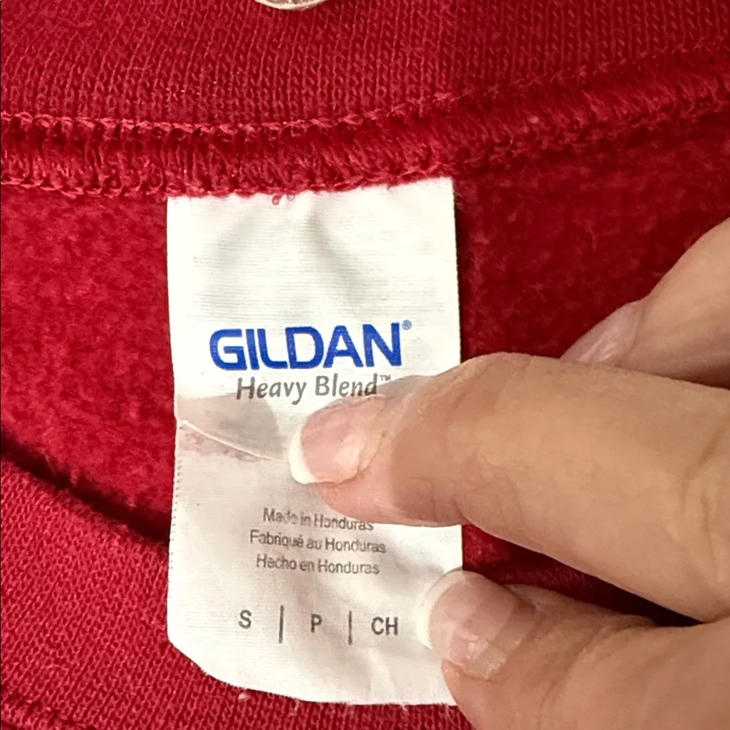 NANTUCKET Red Crew Neck Sweatshirt Size Small - Image 2