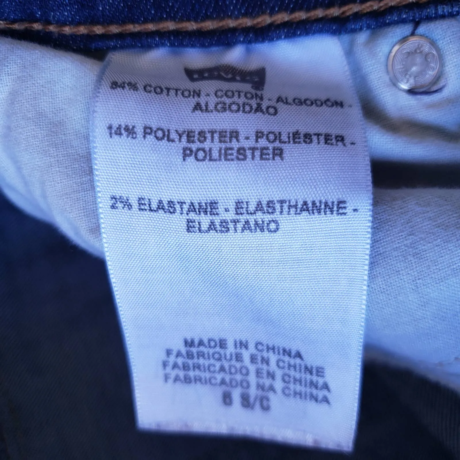 Levis Women 512 Y2K Womens Jeans Sz 8 S/C Preppy Perfectly Slimming Boot Cut - Image 10